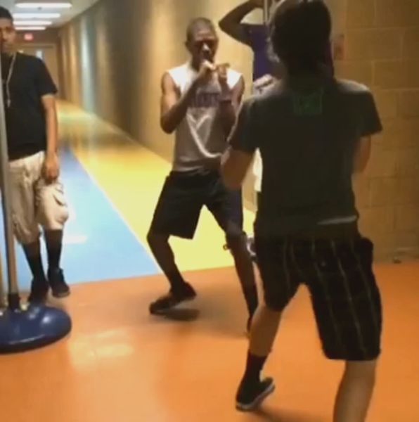 Epic Reverse 360 Slap in School