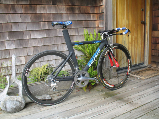 Husband Builds His Wife a Cool Time Trial Bicycle