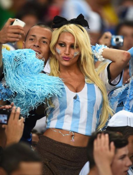 Beautiful Girls Who Came Out to Support Their World Cup Teams