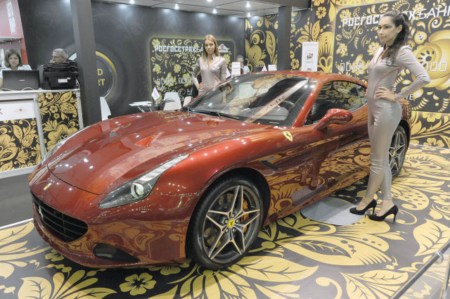 Moscow’s International Automobile Salon Had Lots of Eye-candy for the Men