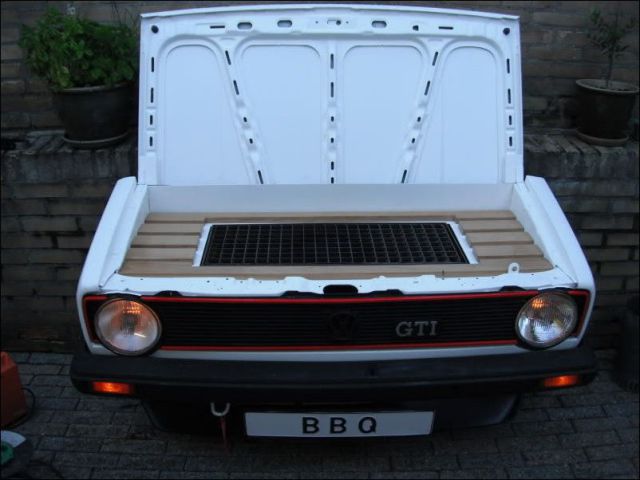 How to Turn an Old Volkswagen into a Stylish Barbecue