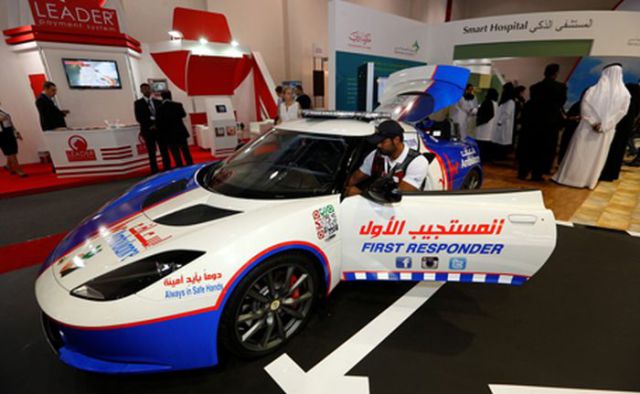 New Ambulances in Dubai are Some of the Top Luxury Cars