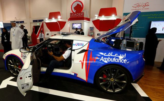 New Ambulances in Dubai are Some of the Top Luxury Cars