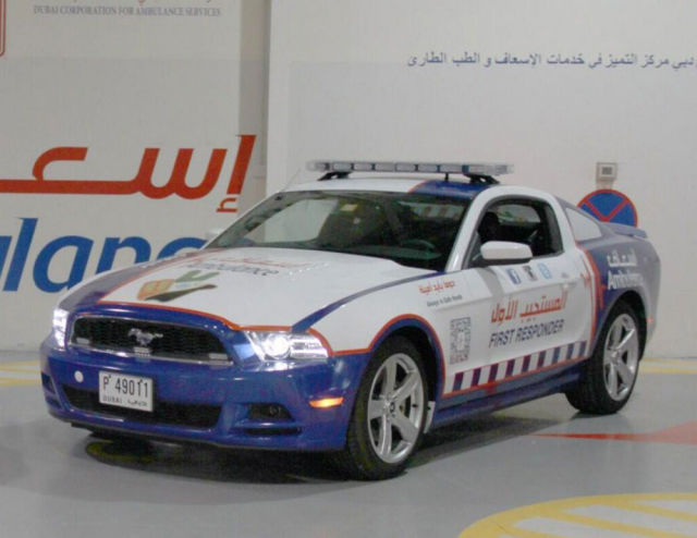 New Ambulances in Dubai are Some of the Top Luxury Cars