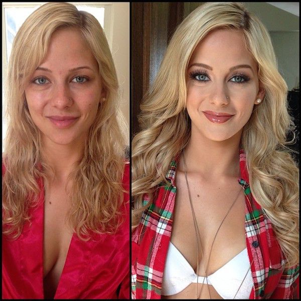 Makeup Makeovers of Popular Porn Stars