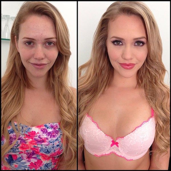 Makeup Makeovers of Popular Porn Stars