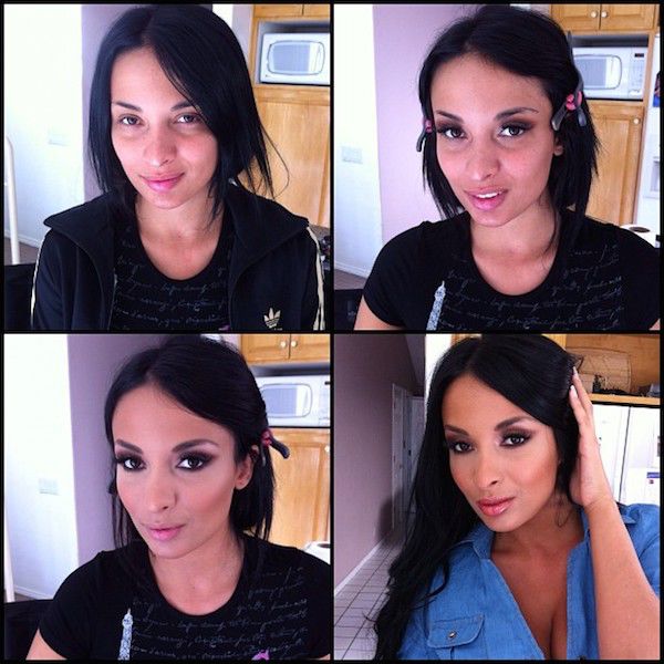 Makeup Makeovers of Popular Porn Stars