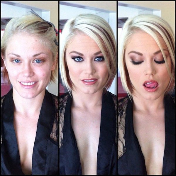 Makeup Makeovers of Popular Porn Stars