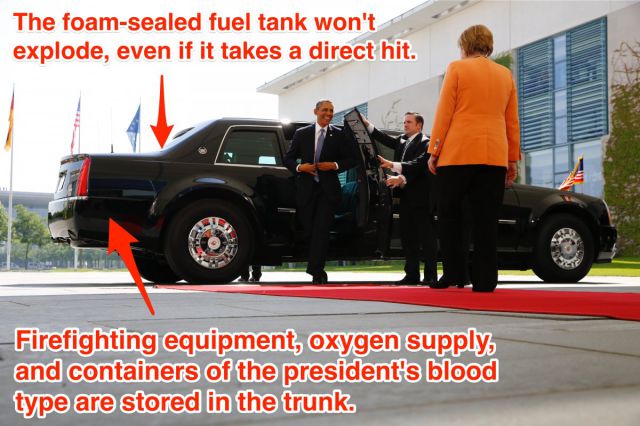The US President’s Car Is Literally “The Beast” on Wheels