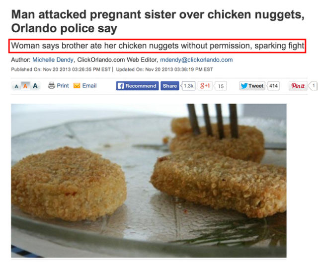 Food Realted News Stories That are Bizarre but True