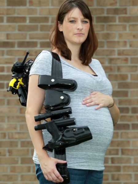 Hard-core Pregnant Women Who Don’t Let a Baby Bump Slow Them Down