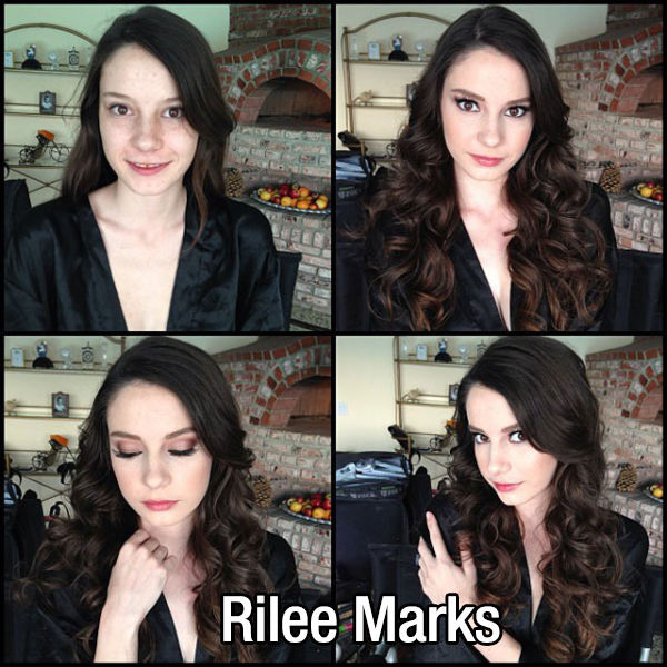 Porn Stars Pre and Post Their Makeup Makeovers
