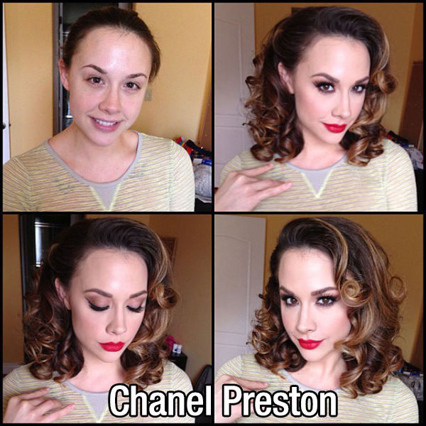 Porn Stars Pre and Post Their Makeup Makeovers