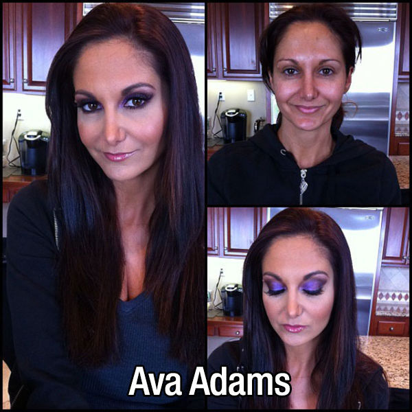 Porn Stars Pre and Post Their Makeup Makeovers