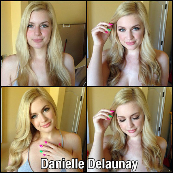 Porn Stars Pre and Post Their Makeup Makeovers