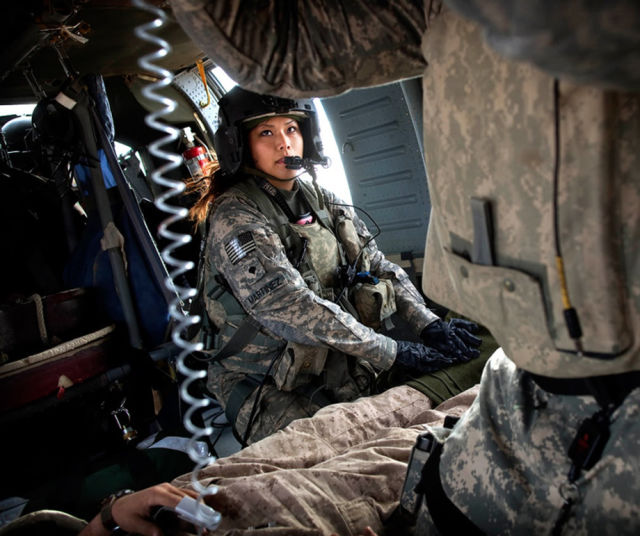 Gorgeous Army Girls Who Are Strong and Sexy in Combat Gear