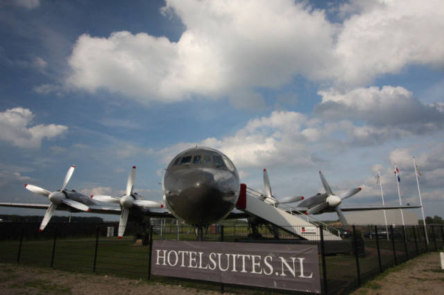 An Exclusive Hotel Suite inside an Unused Airplane