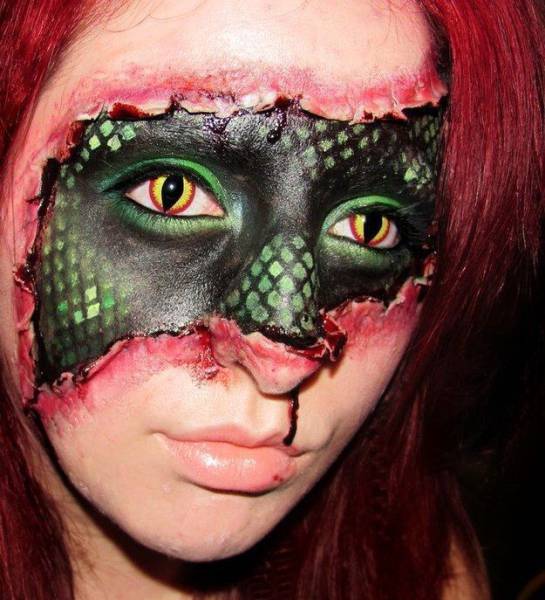Realistic Halloween Makeup That Is Totally Terrifying (19 ...
