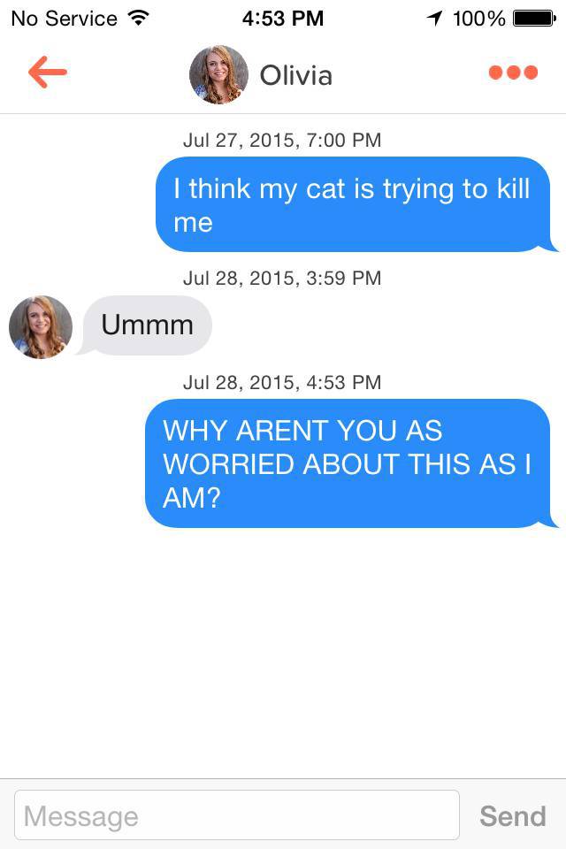 Tinder conversations funniest 158 Funny