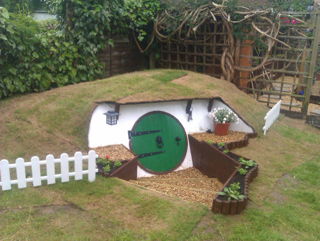 Building A Hobbit House In The Backyard