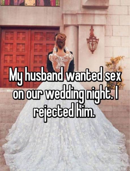 Women Share Stories About Their First Wedding Night And What Went Wrong 19 Pics