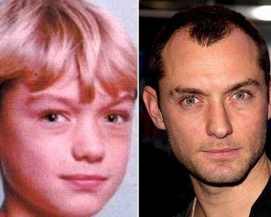 Pictures of celebrities in their childhood (189 pics)