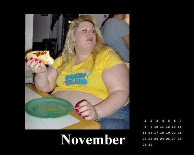 The fastfood network presents their Calendar for 2009 (13 pics)