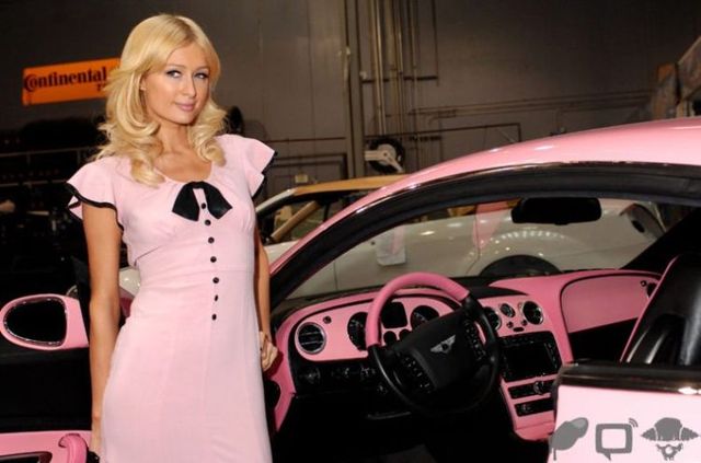 Paris Hilton’s new Bentley (23 photos)