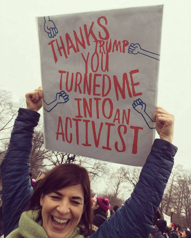 People Who Pushed The Limits Of Wittiness With Their Women’s March Protest Signs