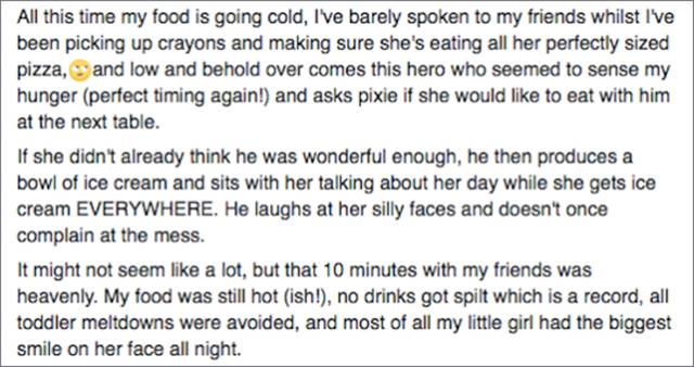 This Waiter Is A True Gentleman And A True Honor To All Of His Craft