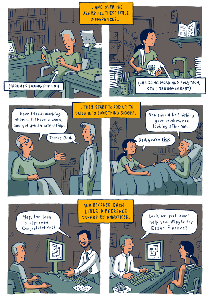 Sad Story Comic About What It Really Means To Be Privileged