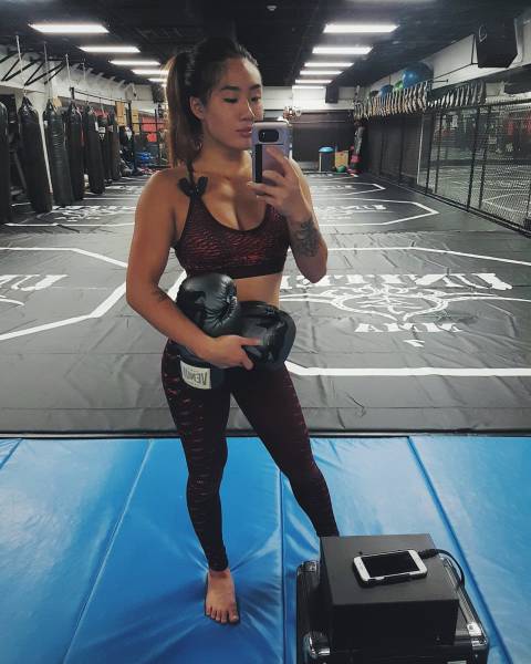 Angela Lee Proves Once Again That Mma Girls Can Look Fantastic Too 15 Pics