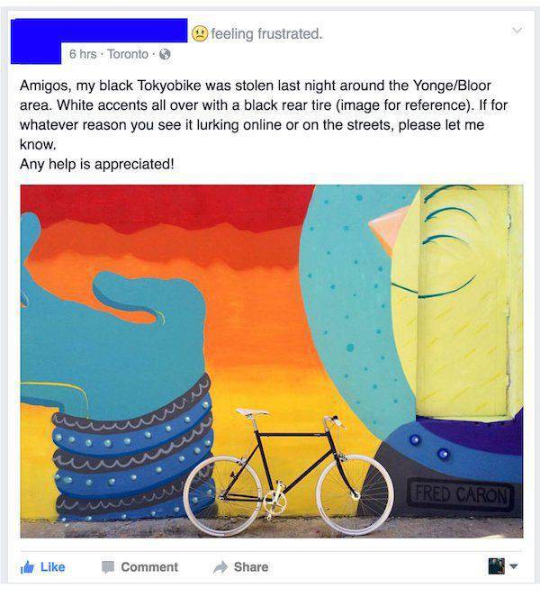 Once Again, Justice Prevails As The Bike Thief Gets Busted
