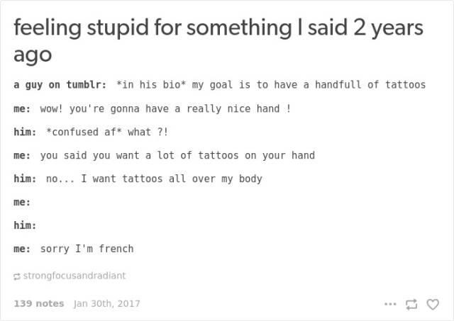 French Speakers Know How To Make Their Lives Harder