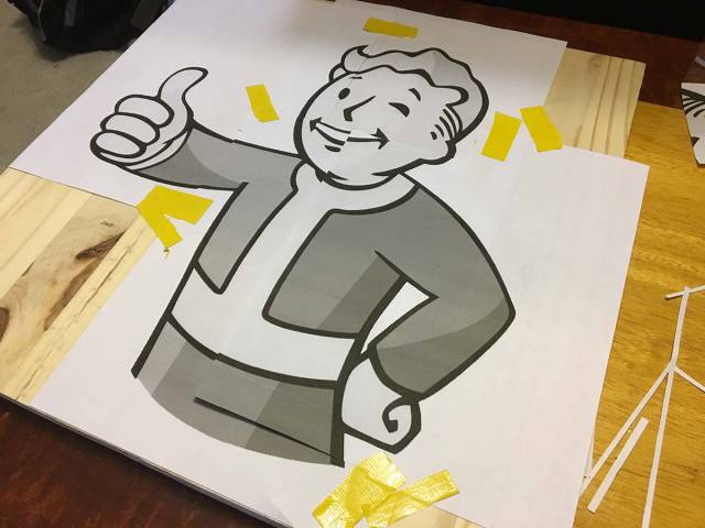 That Vault Boy Nail Board Is Purely Awesome!