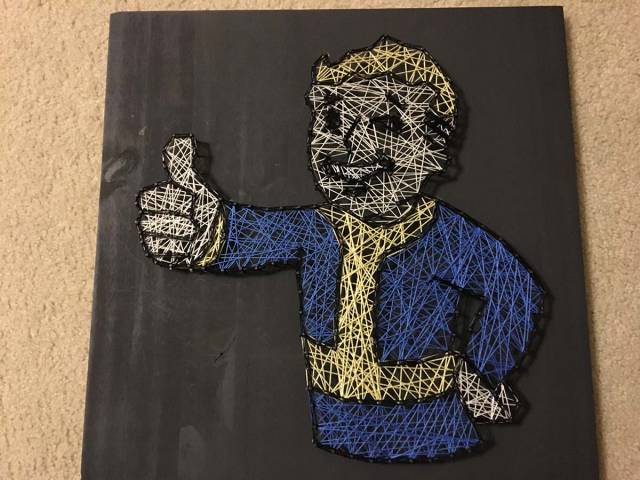 That Vault Boy Nail Board Is Purely Awesome!