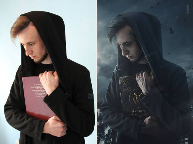 This Russian Photoshop Artist Has Definitely Studied At Hogwarts…