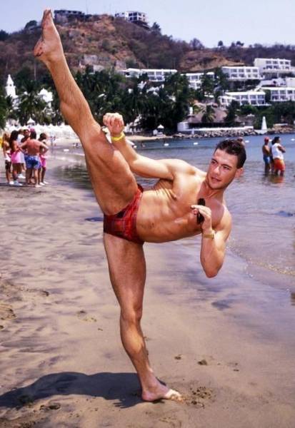Jean-Claude Van Damme Back When He Was At The Zenith Of His Glory