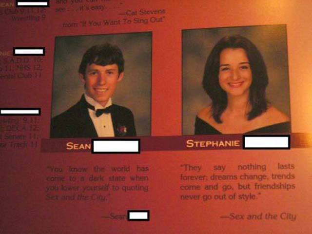 The Best Yearbook Entries of All Time