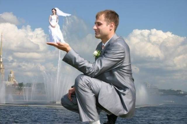 These Wedding Photos Are Destined To Be Burned As Soon As The Bride Sees Them