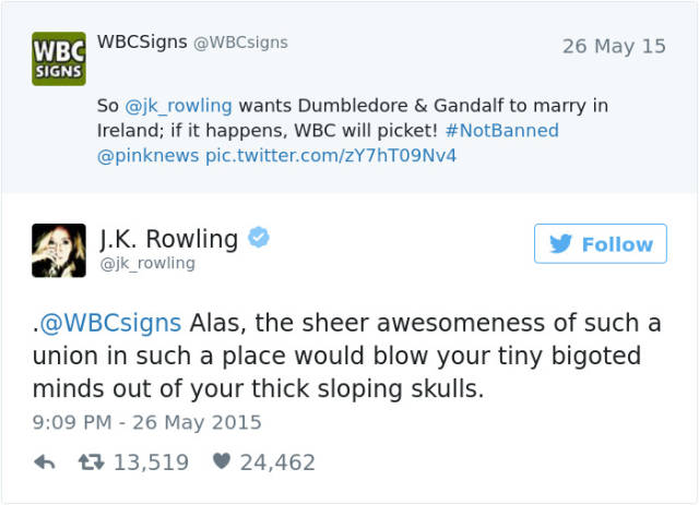 J. K. Rowling Is Not Only Good At Writing Books, But Also At Writing Brutal Twitter Responses