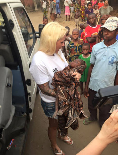 The Famous Nigerian “Witch” Kid Saved Last Year Is Fully Recovered And Is Going To School Now