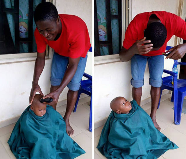 The Famous Nigerian “Witch” Kid Saved Last Year Is Fully Recovered And Is Going To School Now
