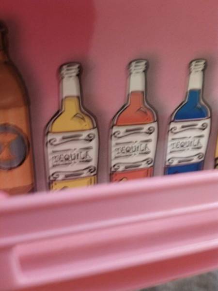 Was It Really That Necessary To Put Those In A Toy Refrigerator?!