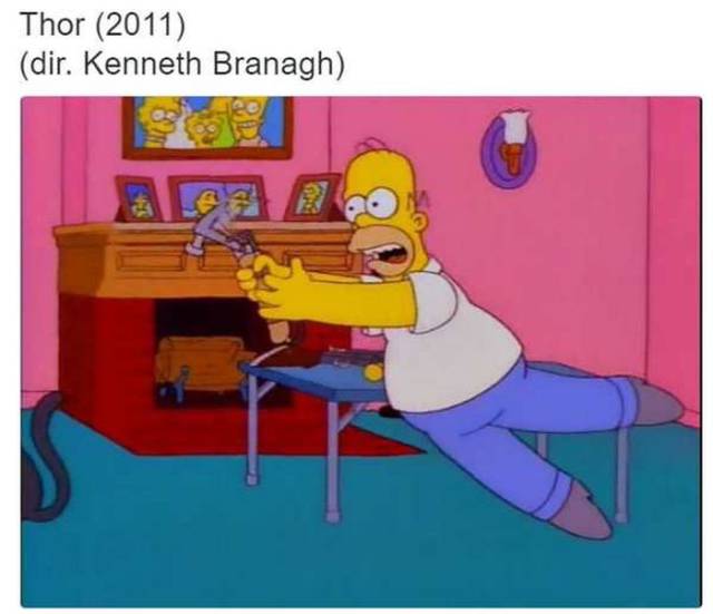 Simpsons Prove Themselves Over And Over To Be The Best At Copying Famous Movies