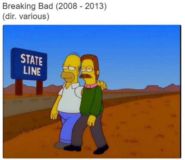 Simpsons Prove Themselves Over And Over To Be The Best At Copying Famous Movies