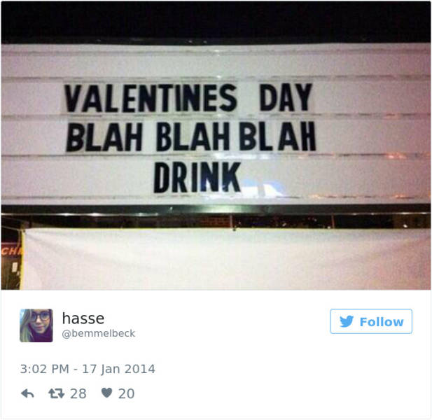 Funny And Bitter Loneliness Fills The Internet On Valentine’s Day