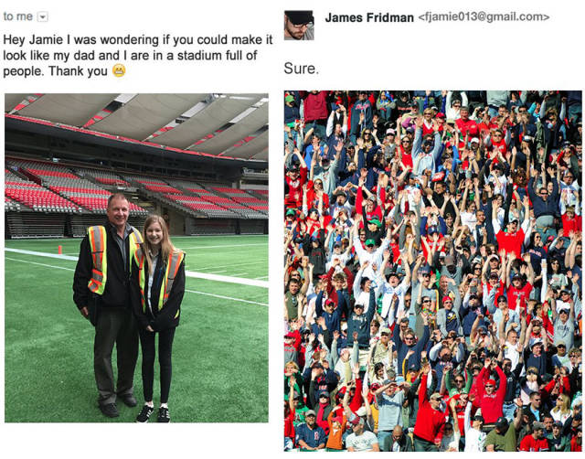 James Fridman Destroys Some More Narcissists With His Photoshop Wonders