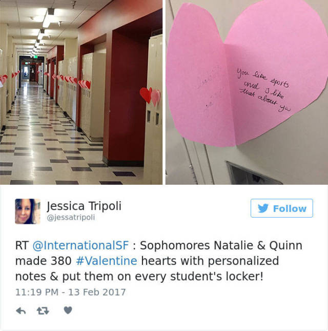 The Love Is Being Spread All Around On Valentine’s Day