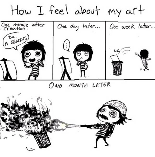 The Hard Art Of Being An Artist